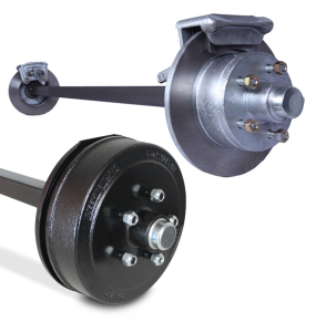 disc and drumb braked trailer caravan axles - The Metal Warehouse